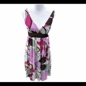 Trixxi Empire Dress Surplice Sleeveless Size 3 NEW